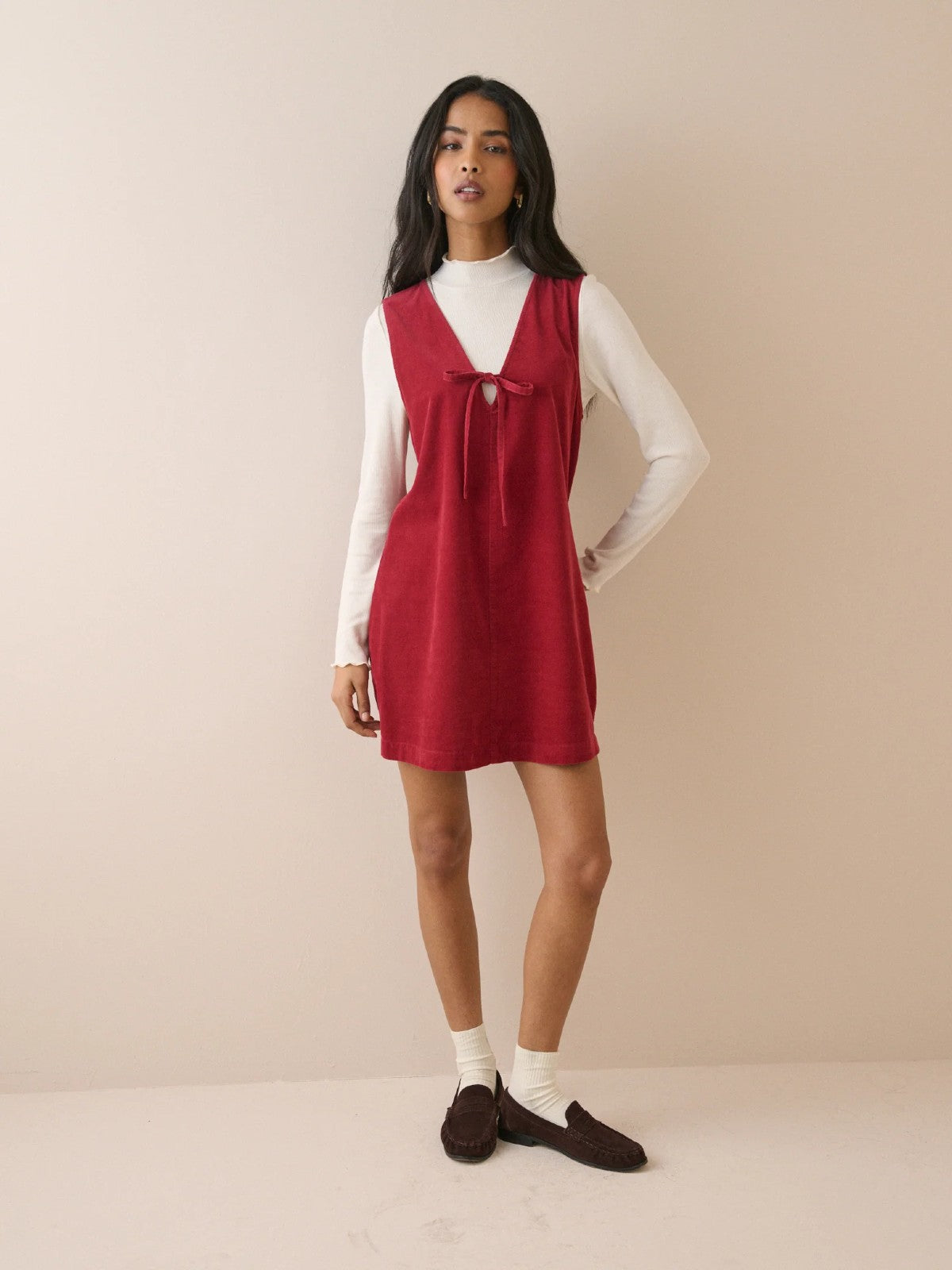 Nila Cord Pinafore