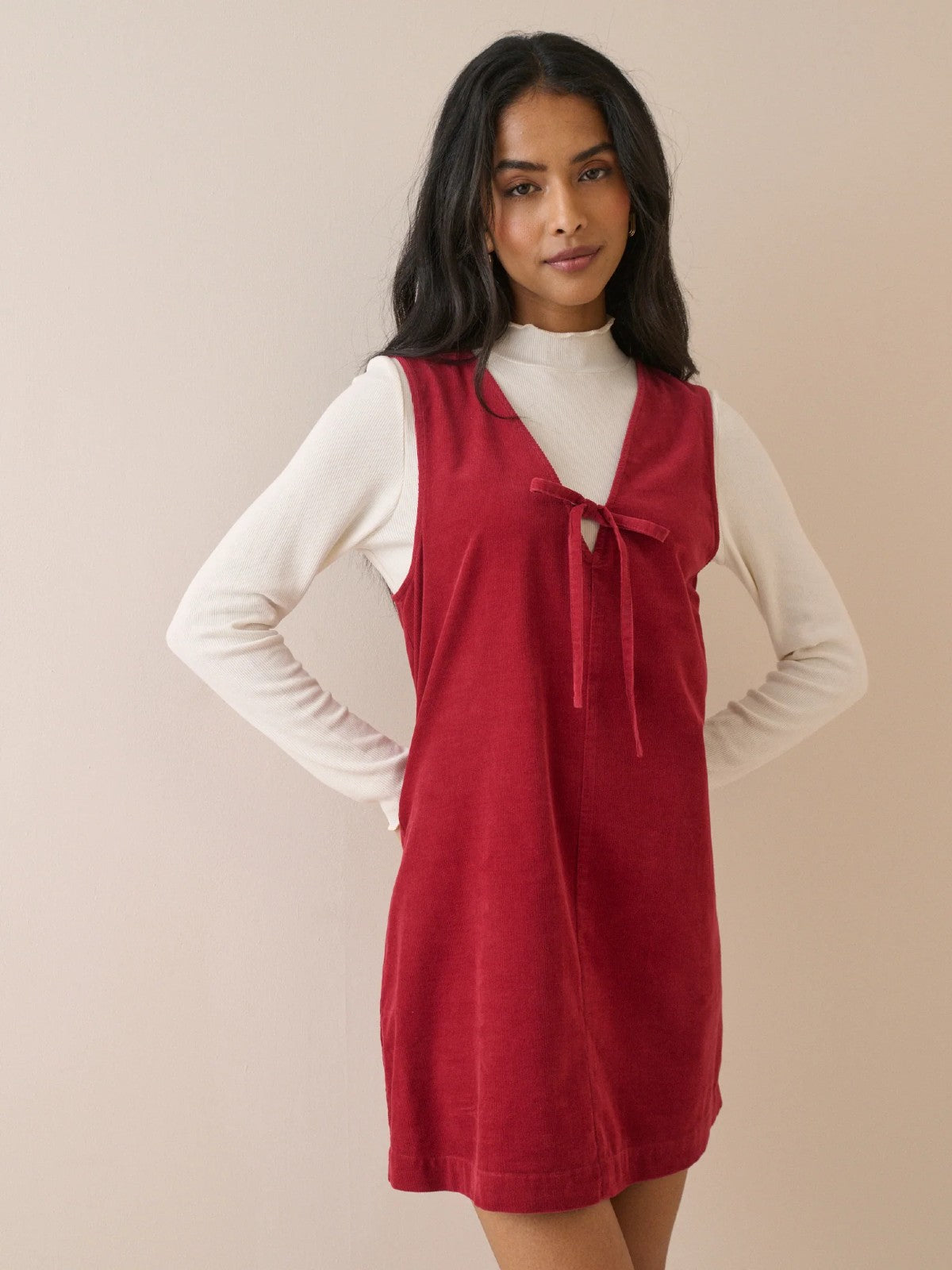 Nila Cord Pinafore