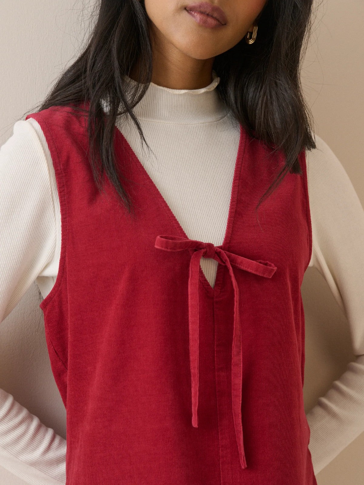 Nila Cord Pinafore