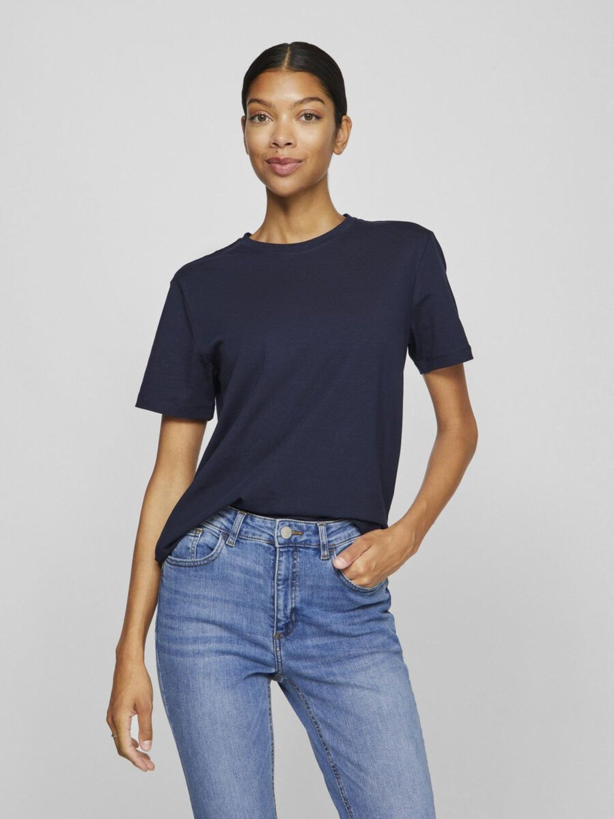 Nora Navy T-Shirt
