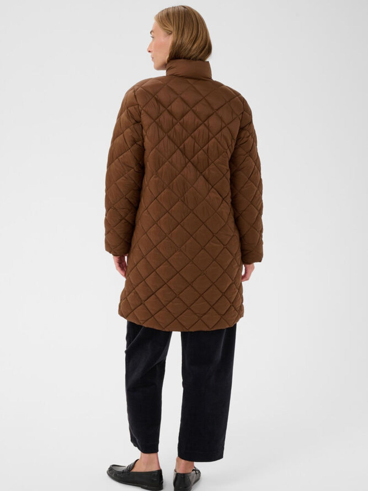 Olilana Downtown Brown Coat