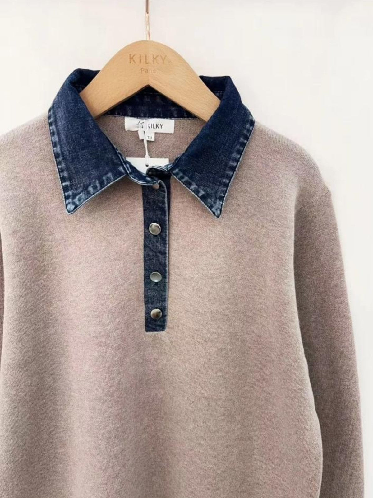 Olivia Taupe Jumper