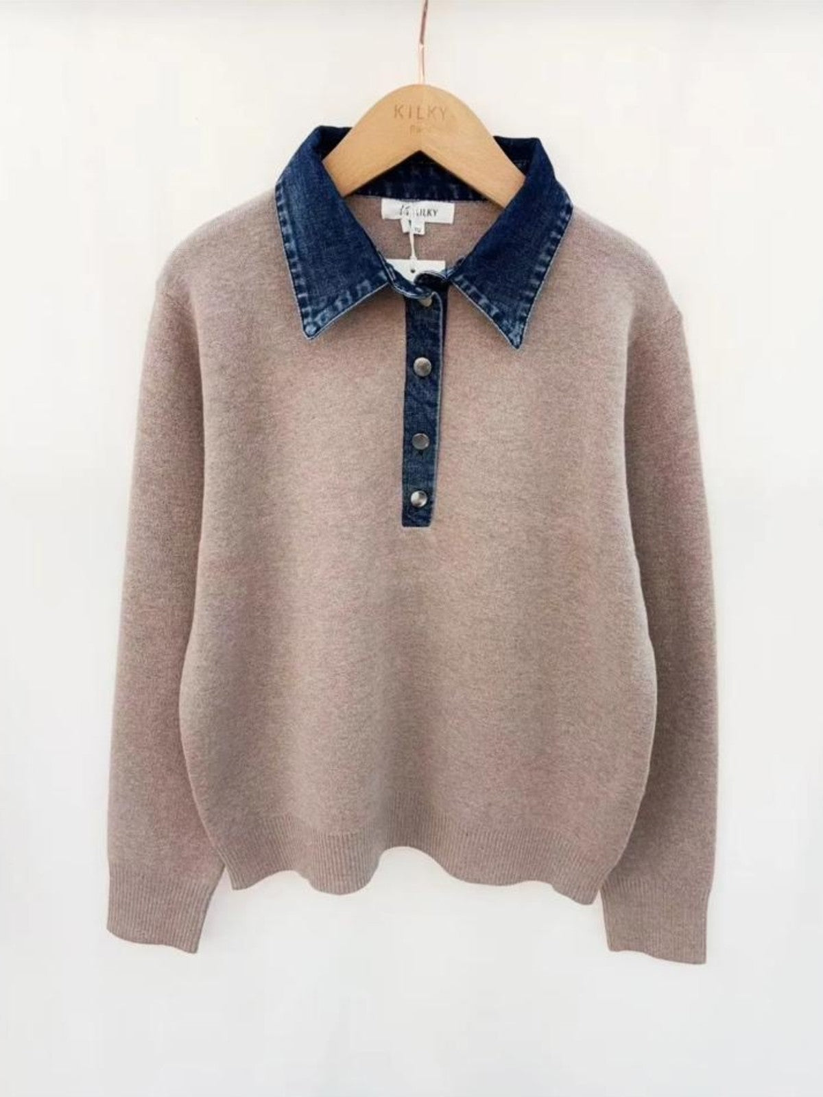 Olivia Taupe Jumper