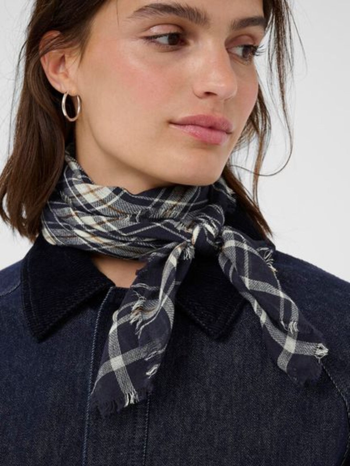 Phia Navy Scarf