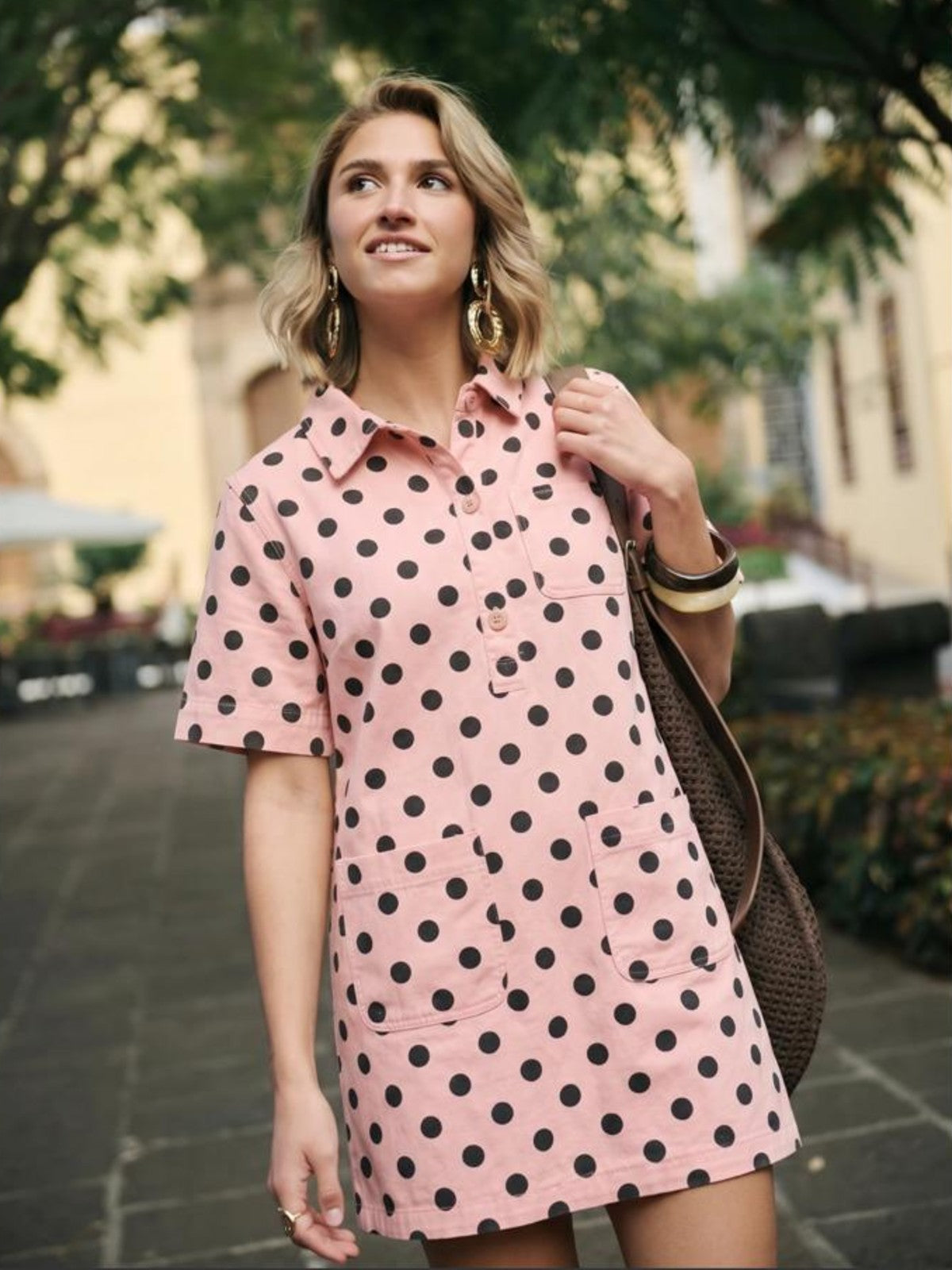 Poppy Peach Dress