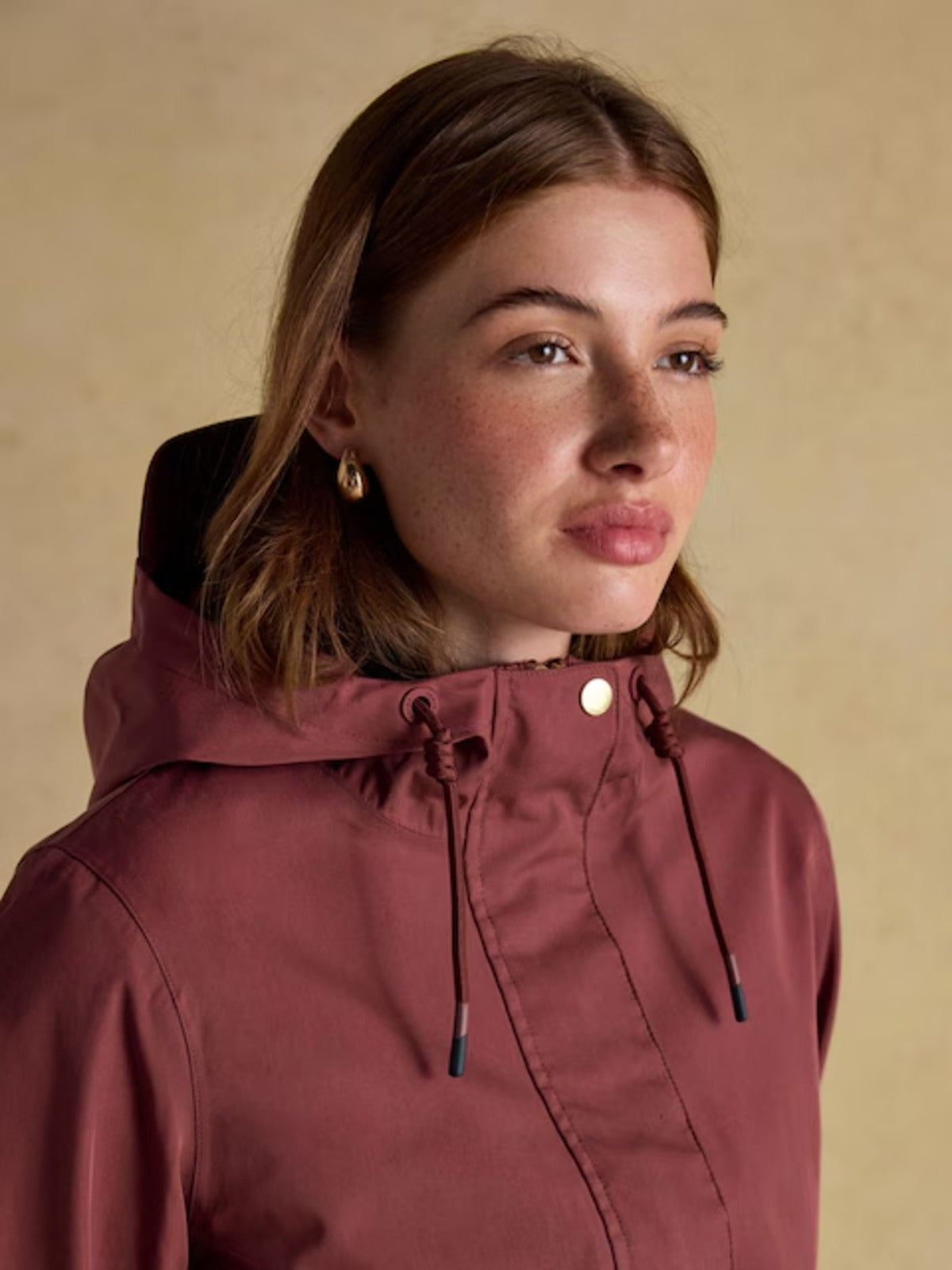 Portwell Burgundy Coat