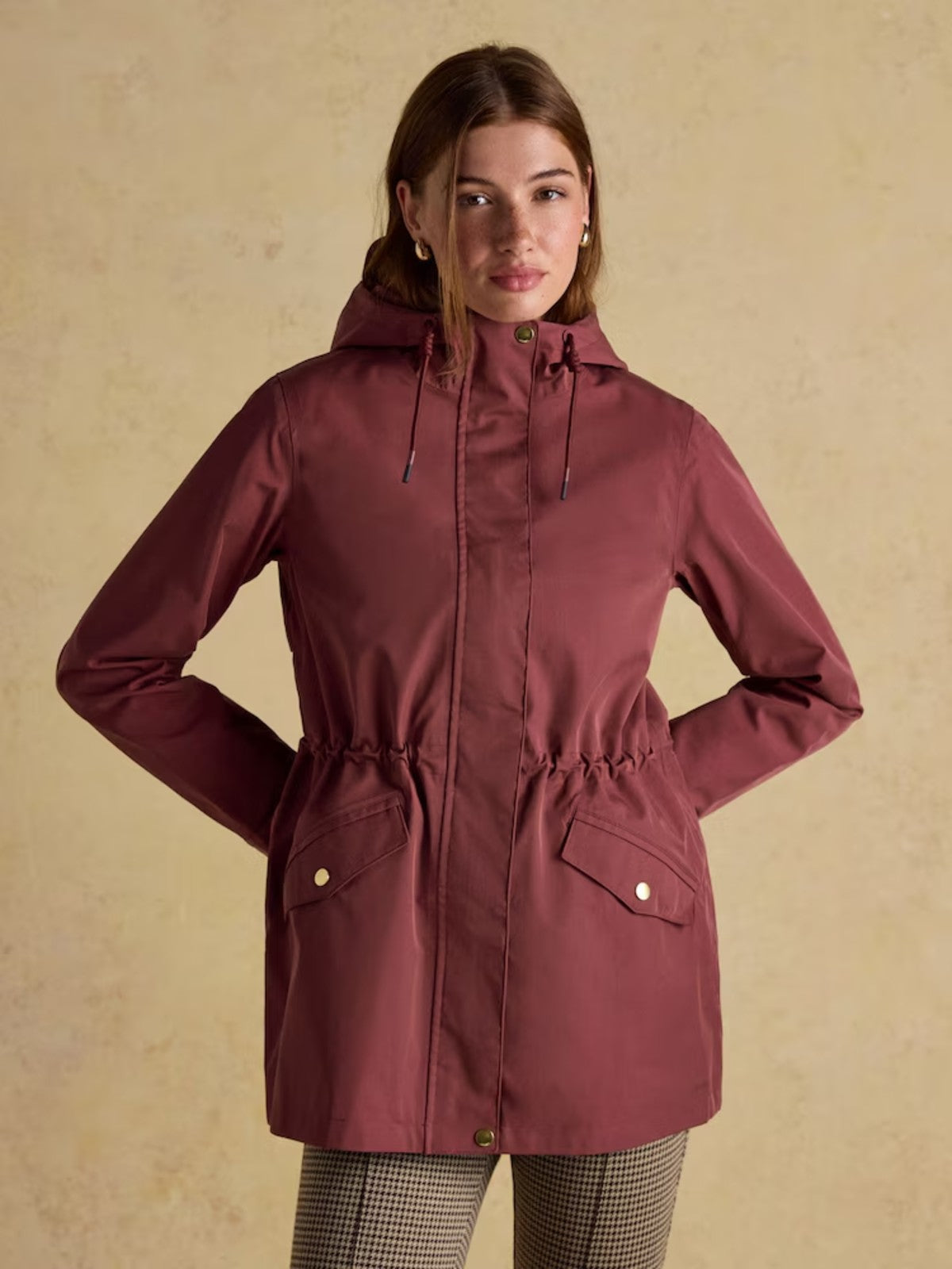Portwell Burgundy Coat