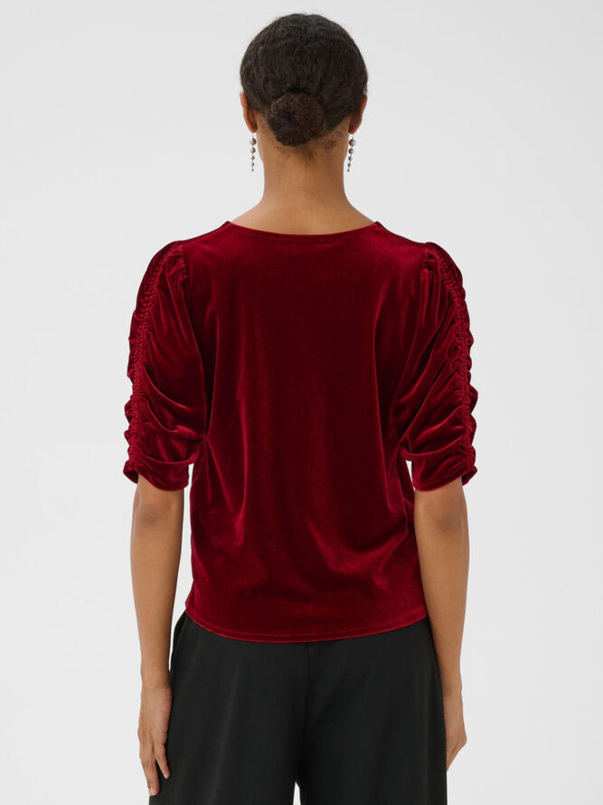 Valeriia Red Blouse