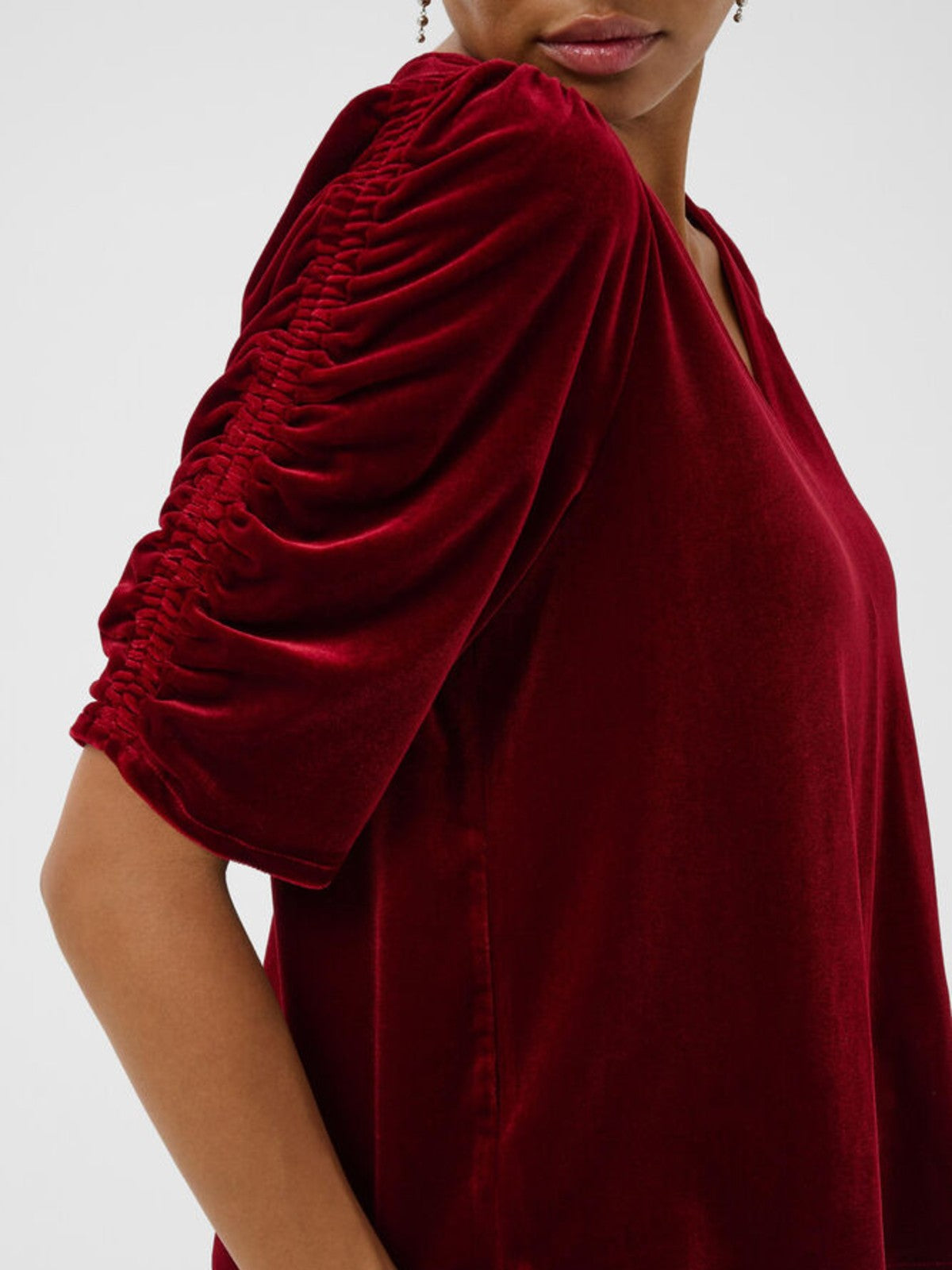 Valeriia Red Blouse