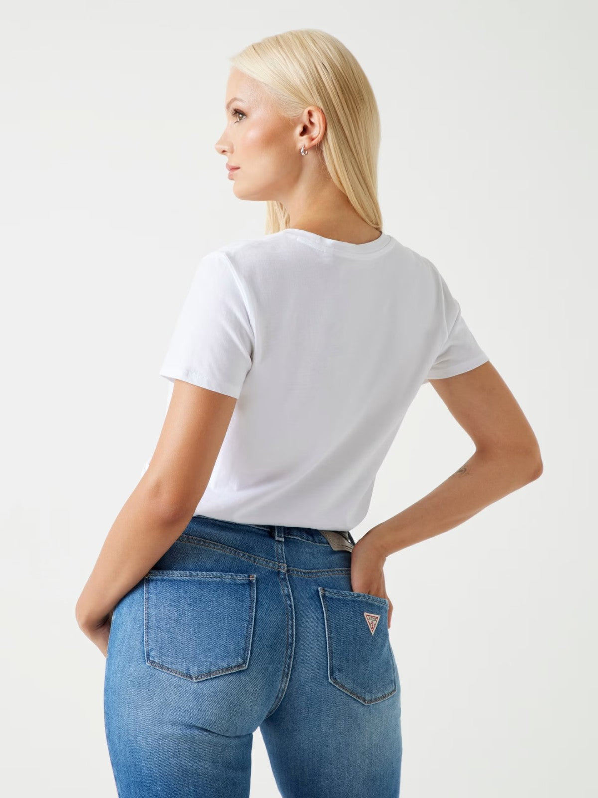 Rhinestone Logo Tee