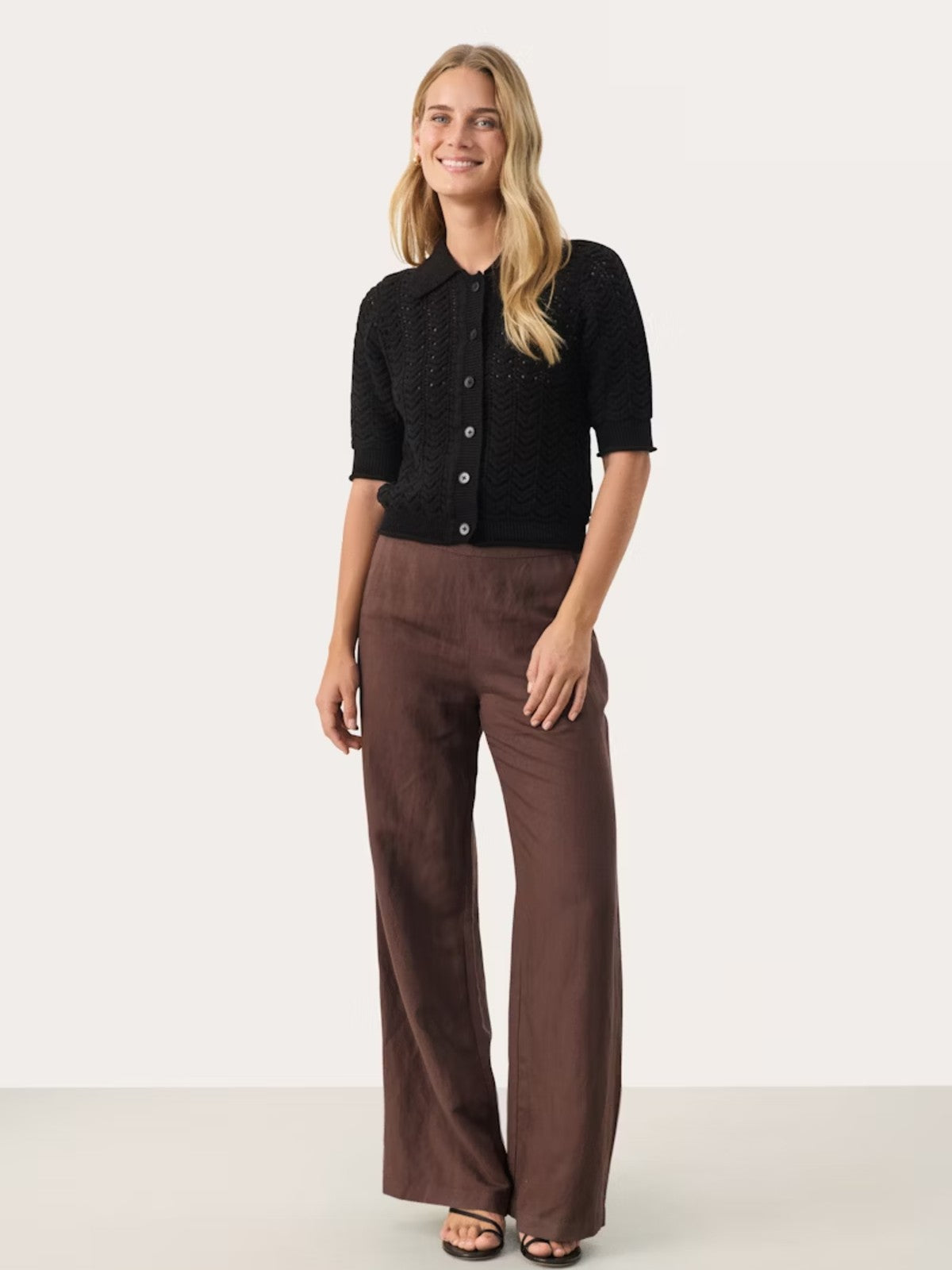 Rhoda Black Cardigan