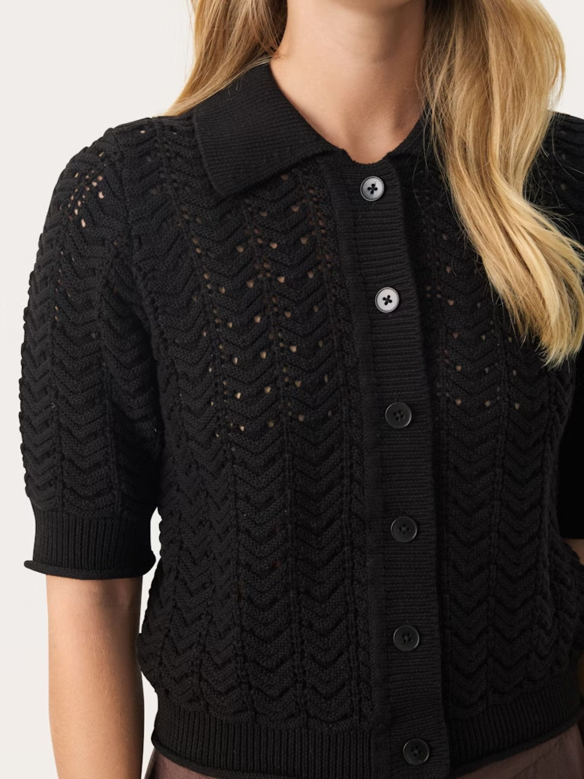 Rhoda Black Cardigan