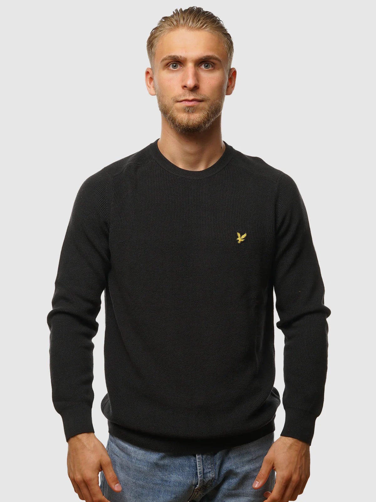 Engineered Rib Crew Neck