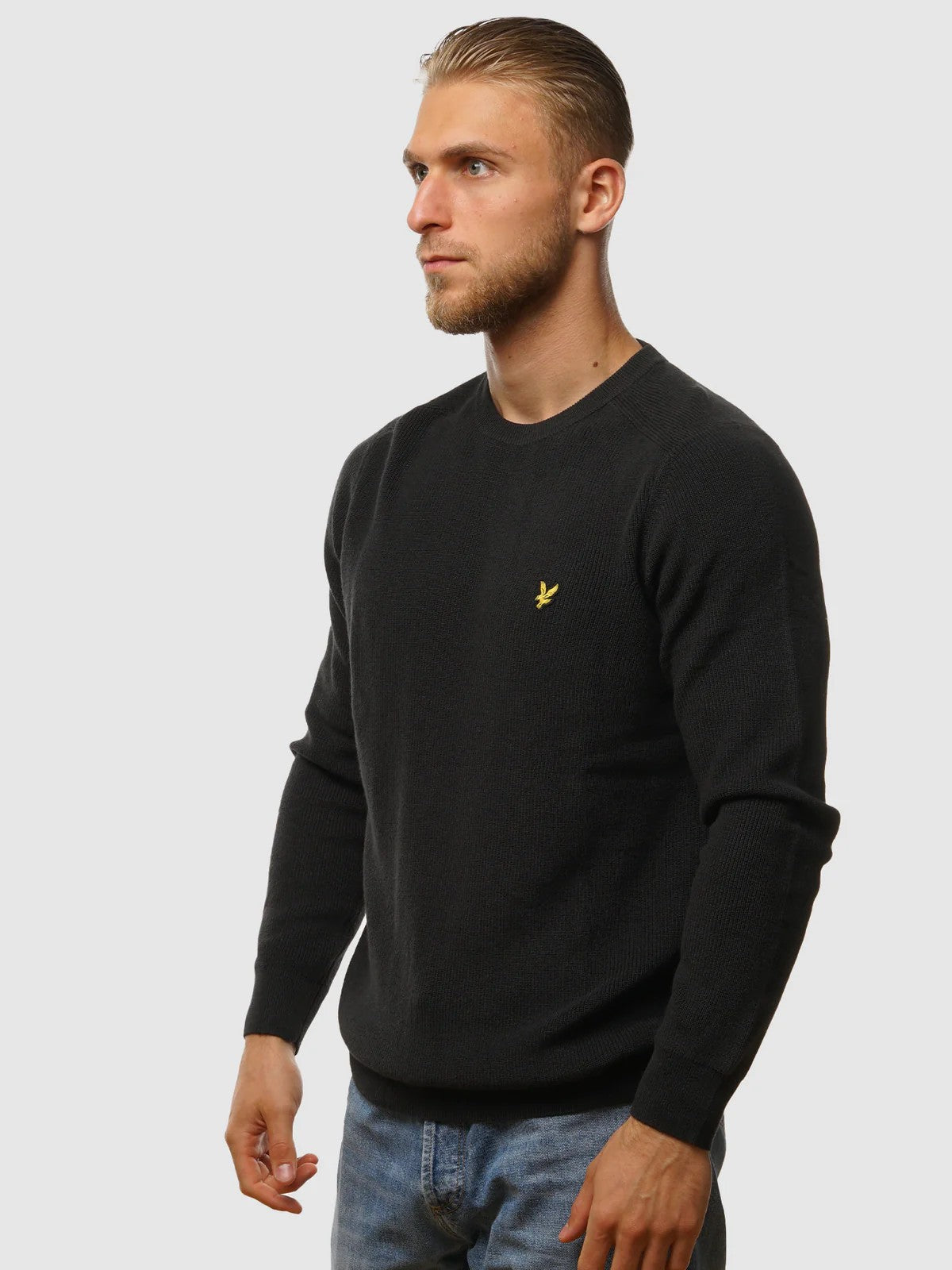 Engineered Rib Crew Neck