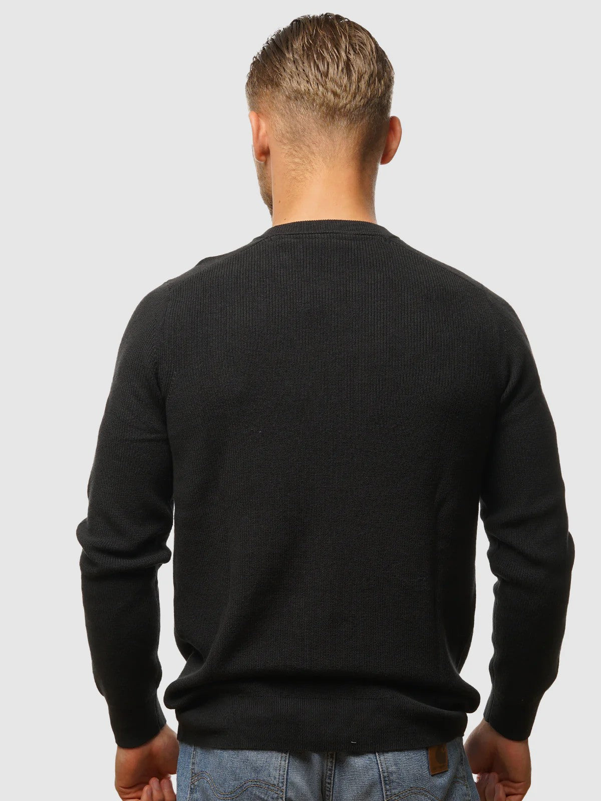 Engineered Rib Crew Neck
