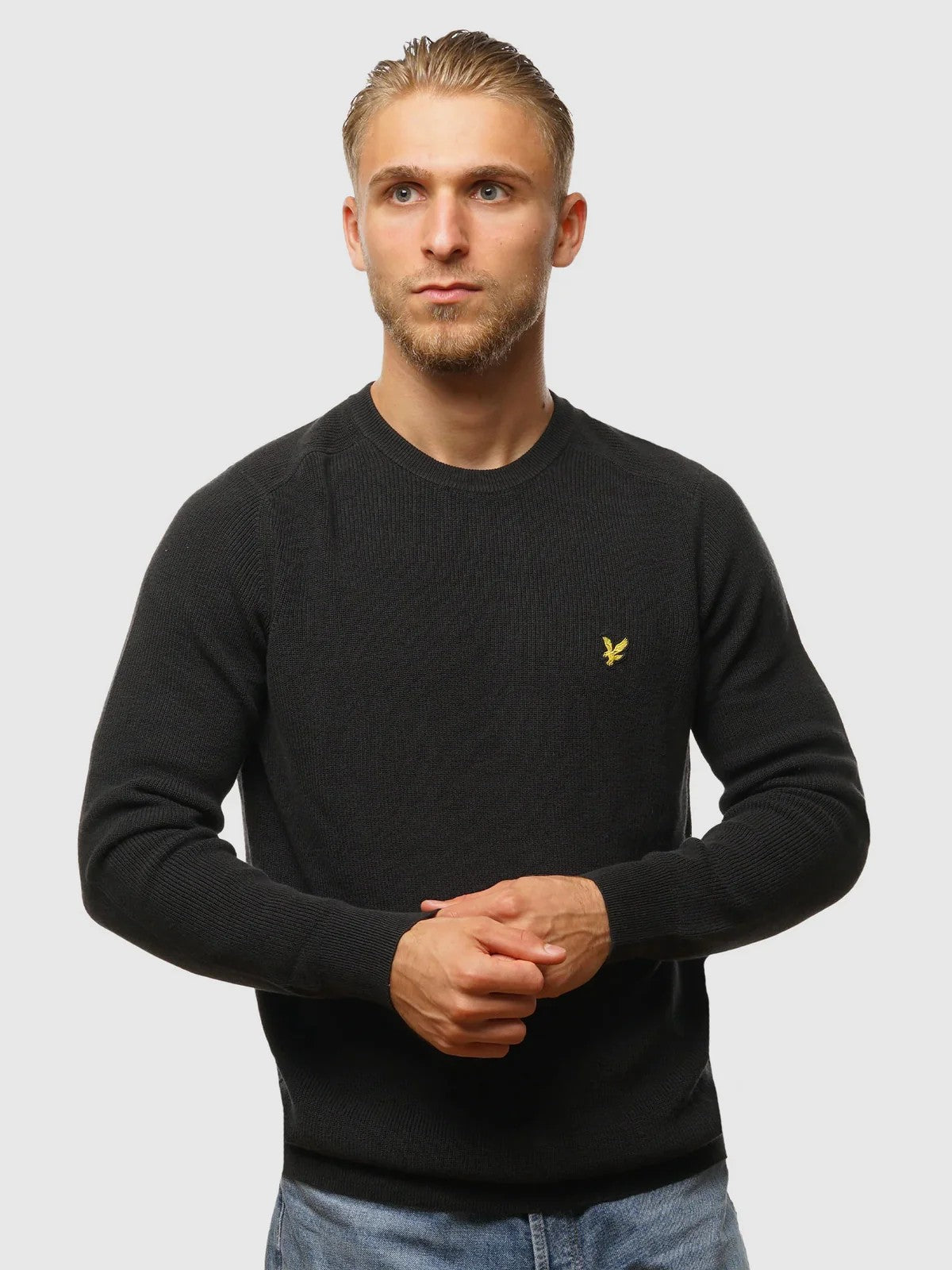 Engineered Rib Crew Neck