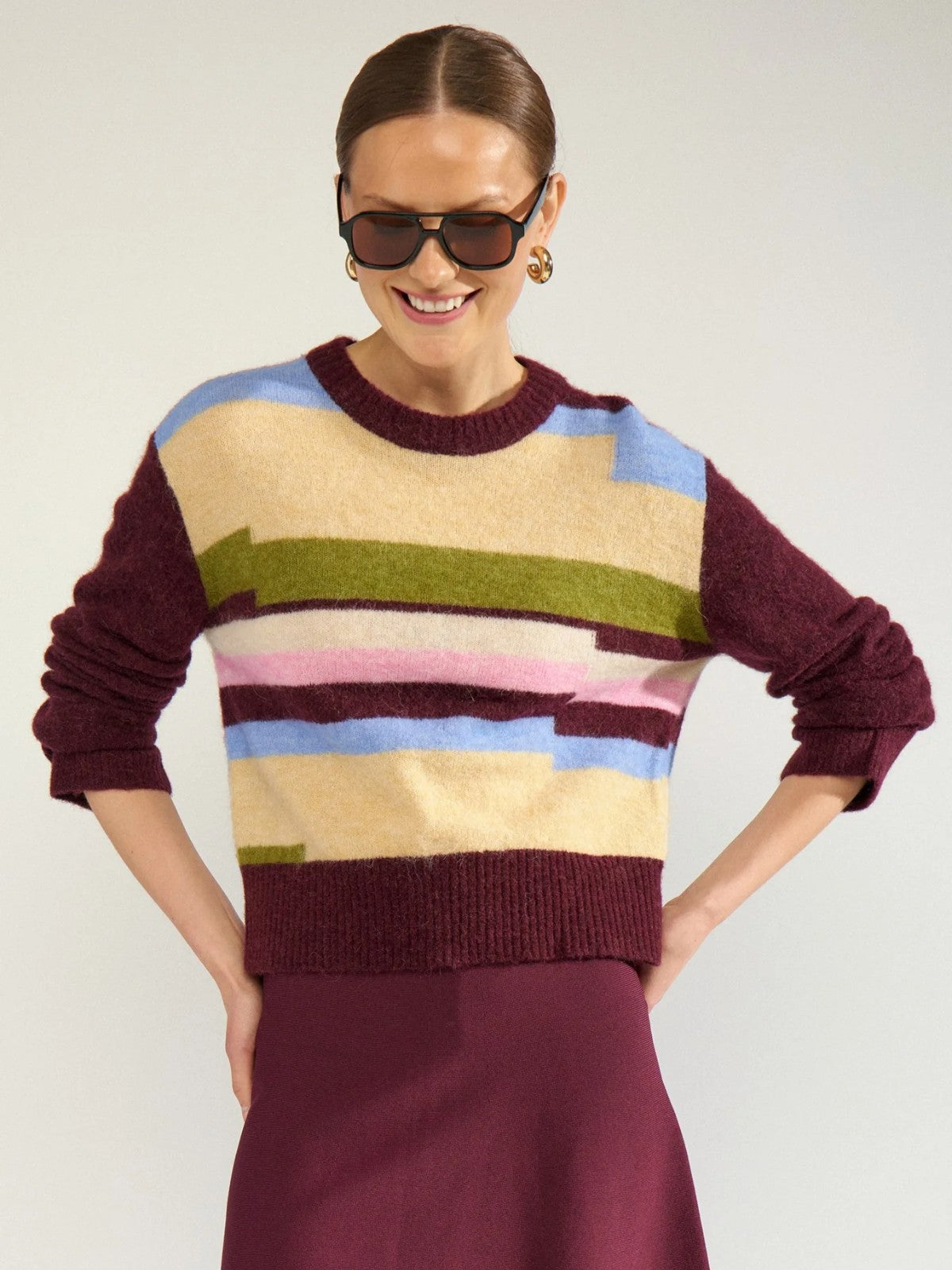 Riette Pixel Pullover