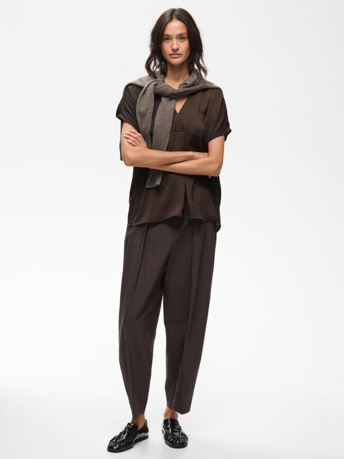 Rindal Brown Top
