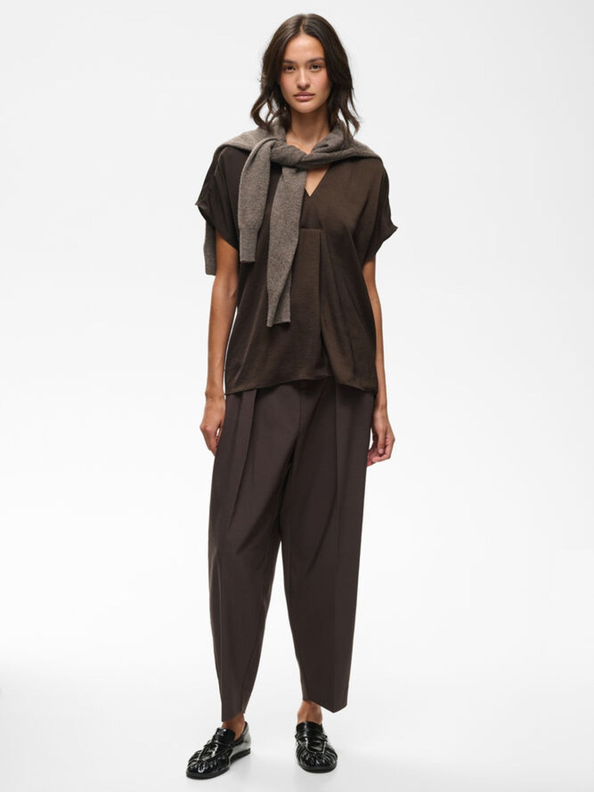 Rindal Brown Top