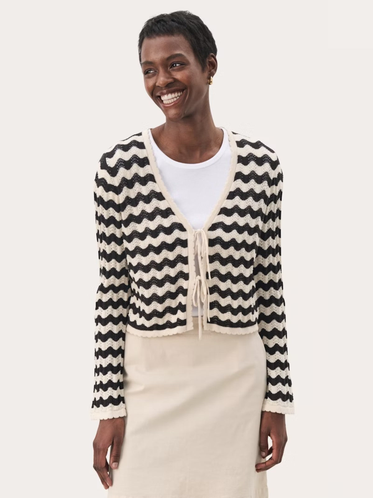 Rosefine Stripe Cardigan