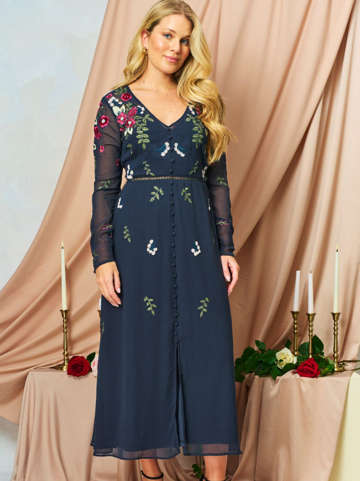 Rosette Dress