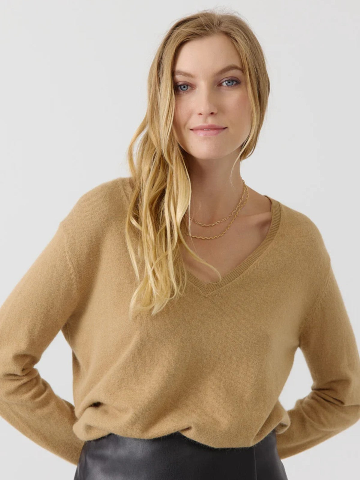 Sandie Beige Pullover