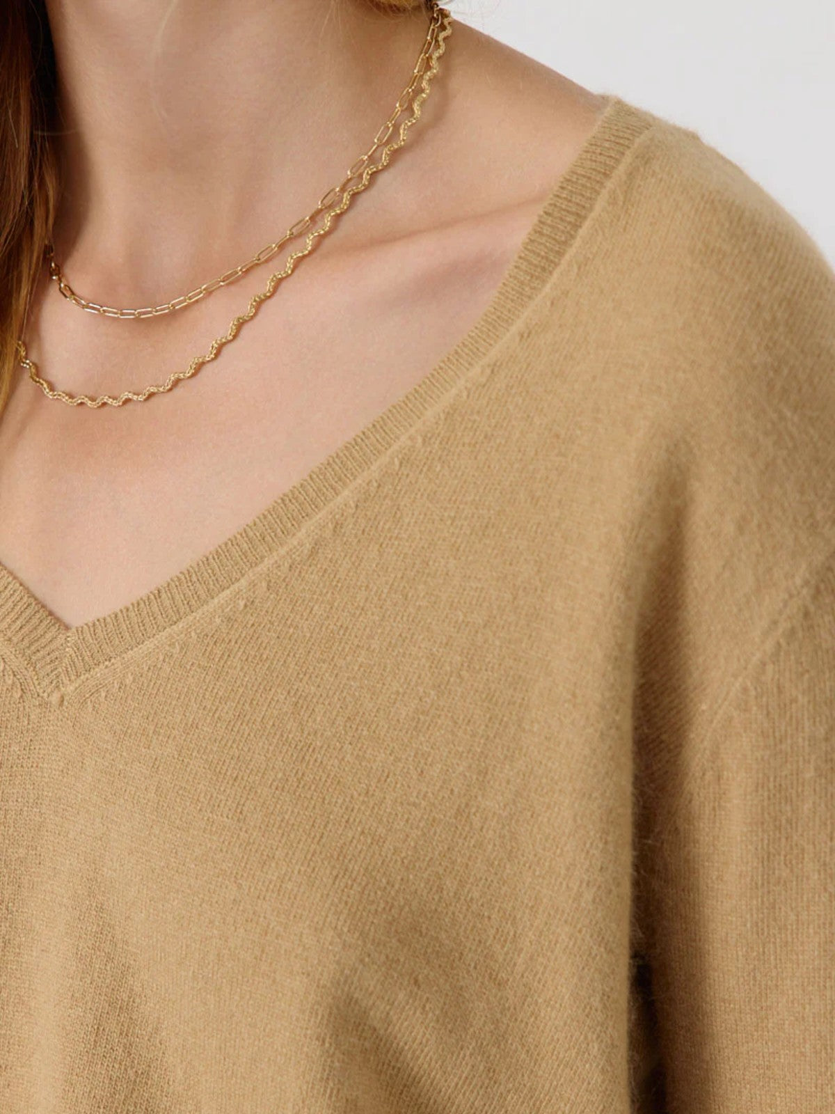 Sandie Beige Pullover