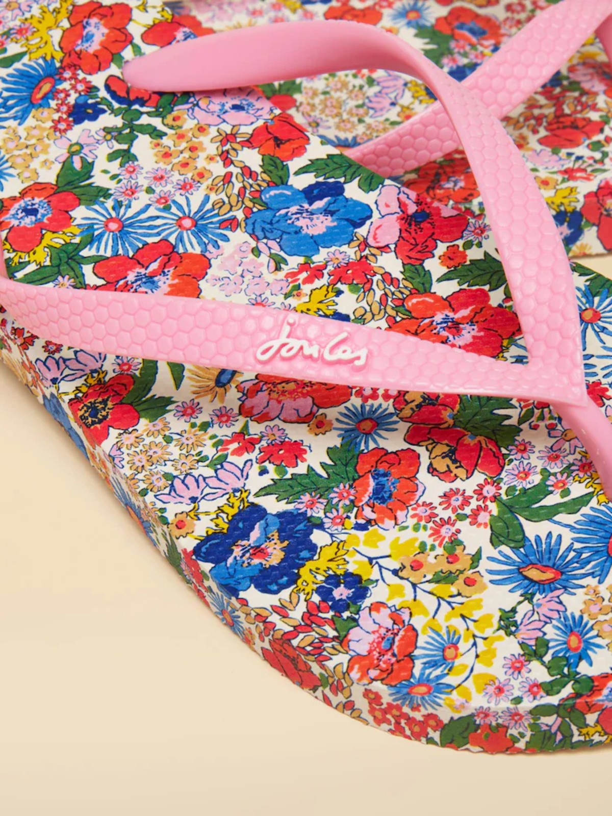 Sandy Floral Flip Flops