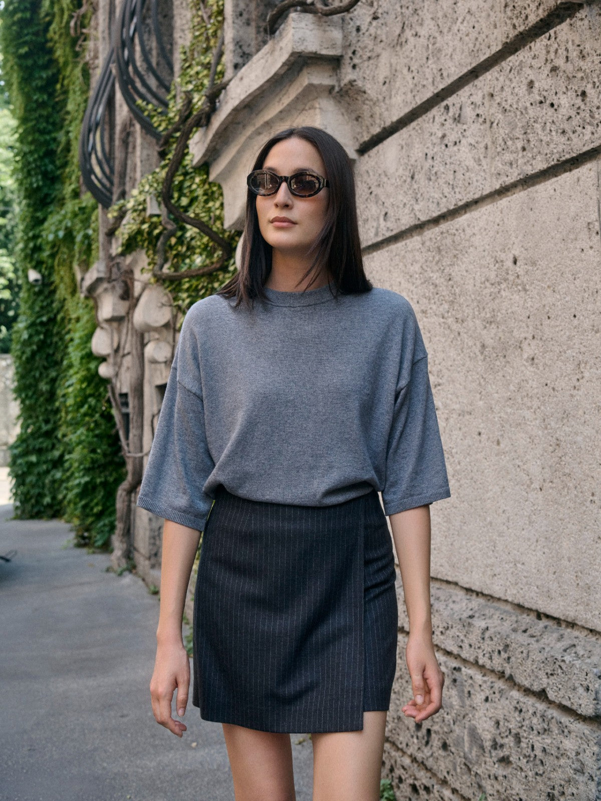 Sanja Grey Pullover