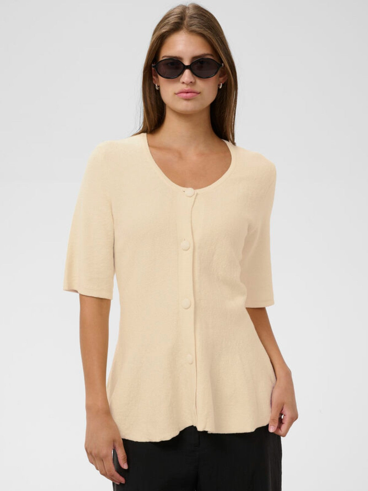 Sanja Peplum Cardigan
