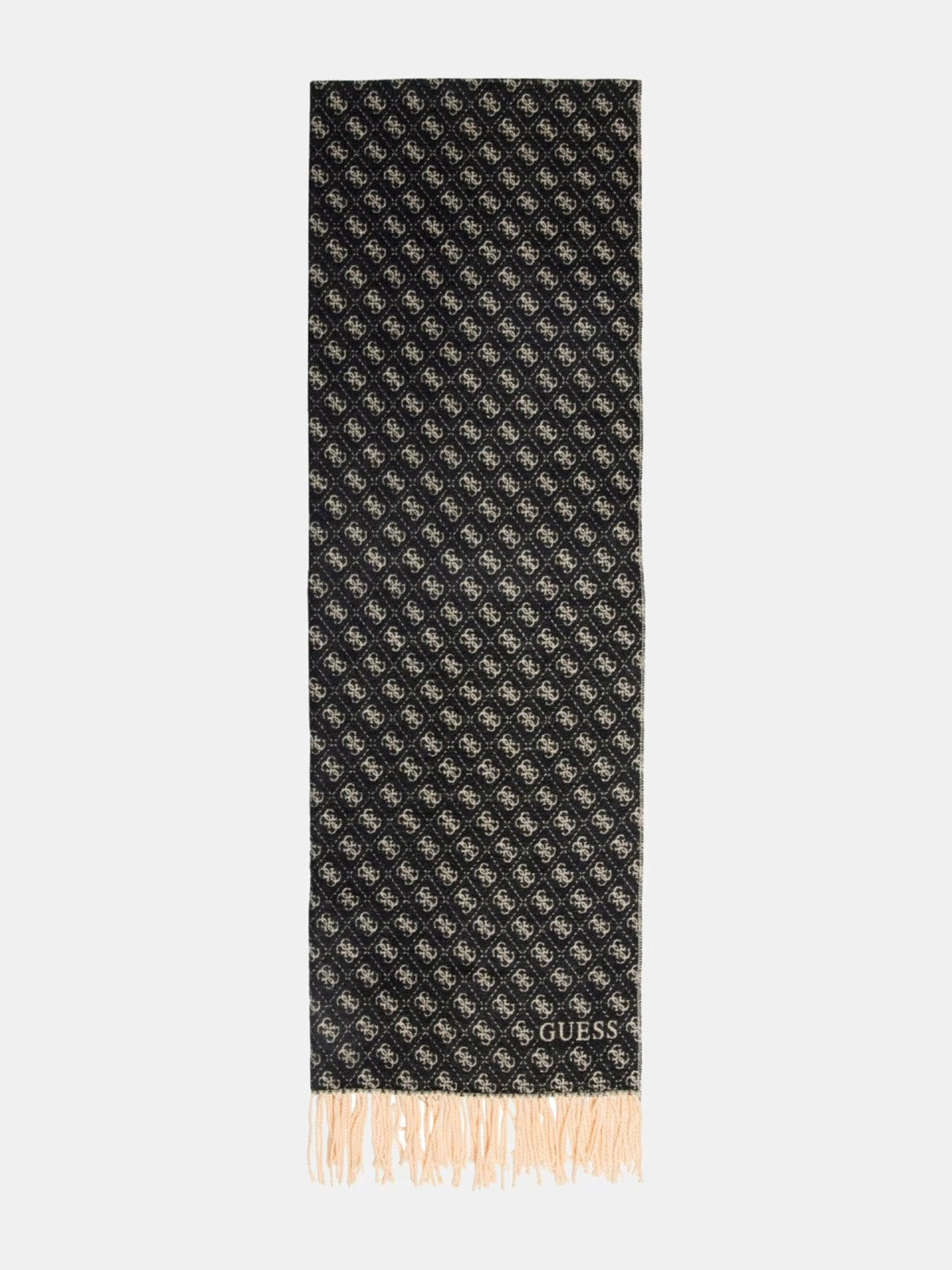 Black 4G Logo Scarf