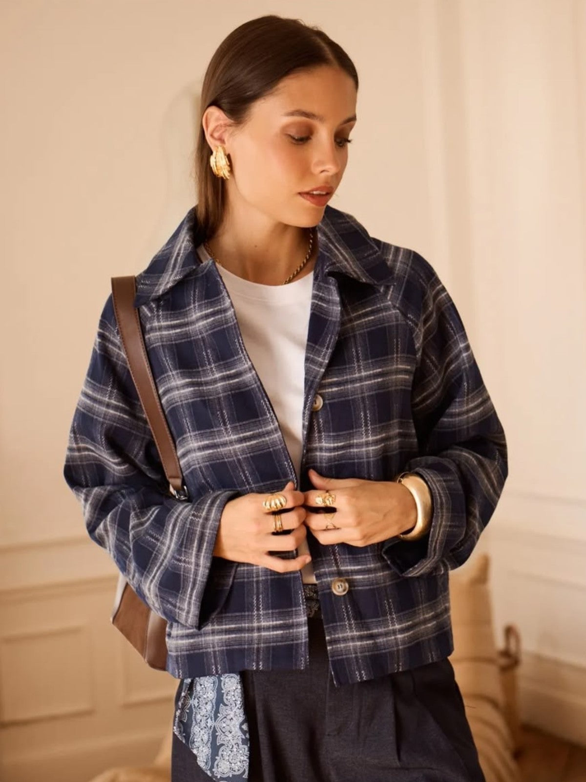 Kelsey Navy Shacket