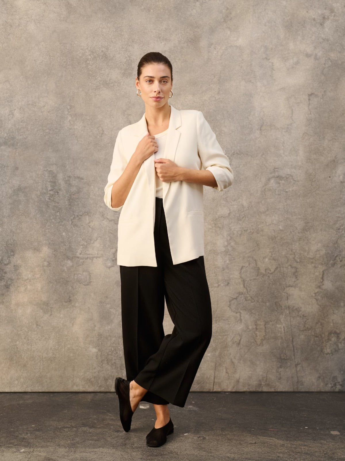 Shirley Cream Blazer