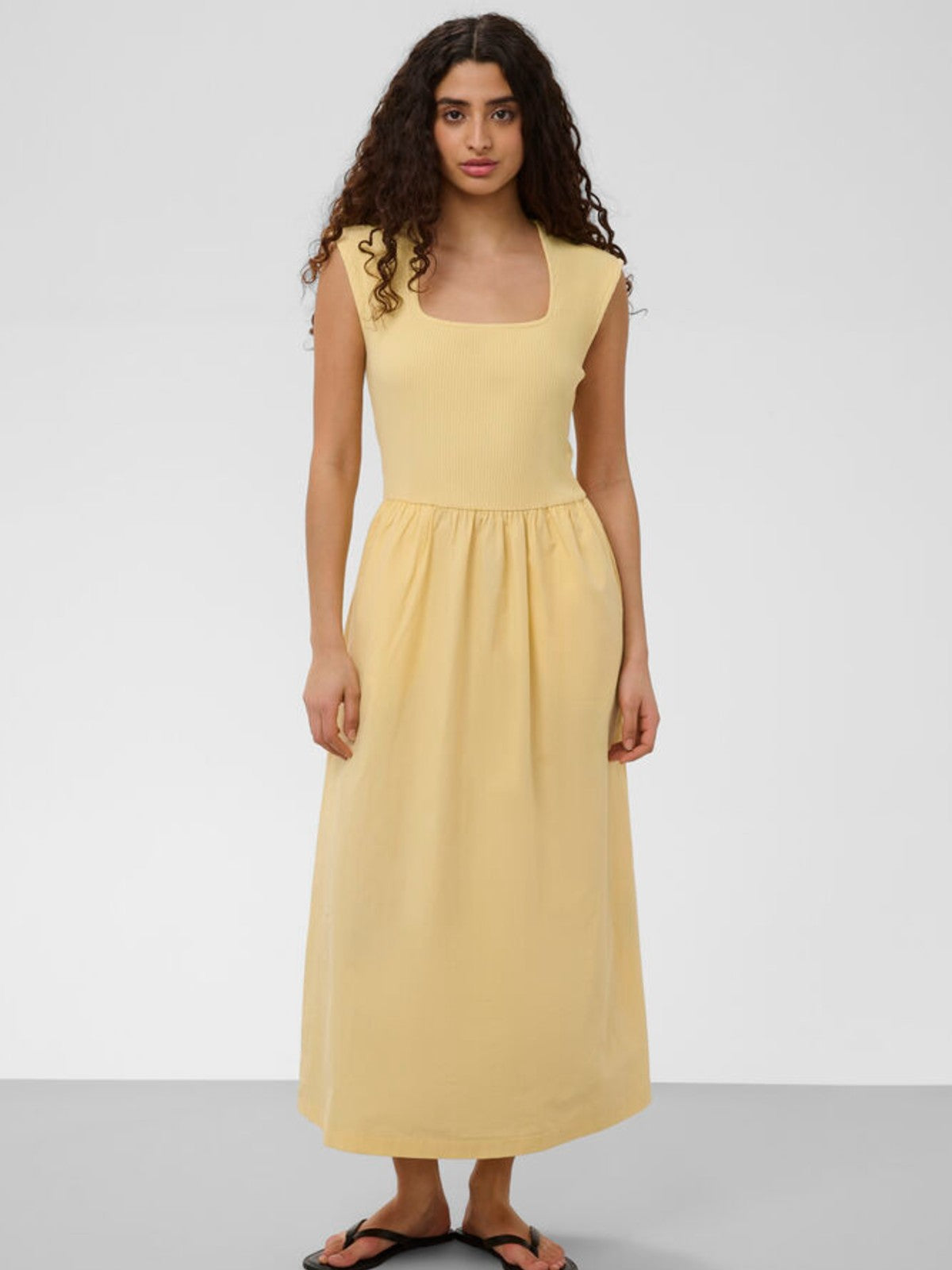 Simone Lemon Dress