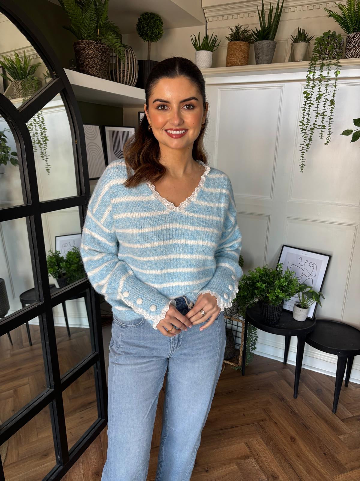 Sophia Blue Jumper
