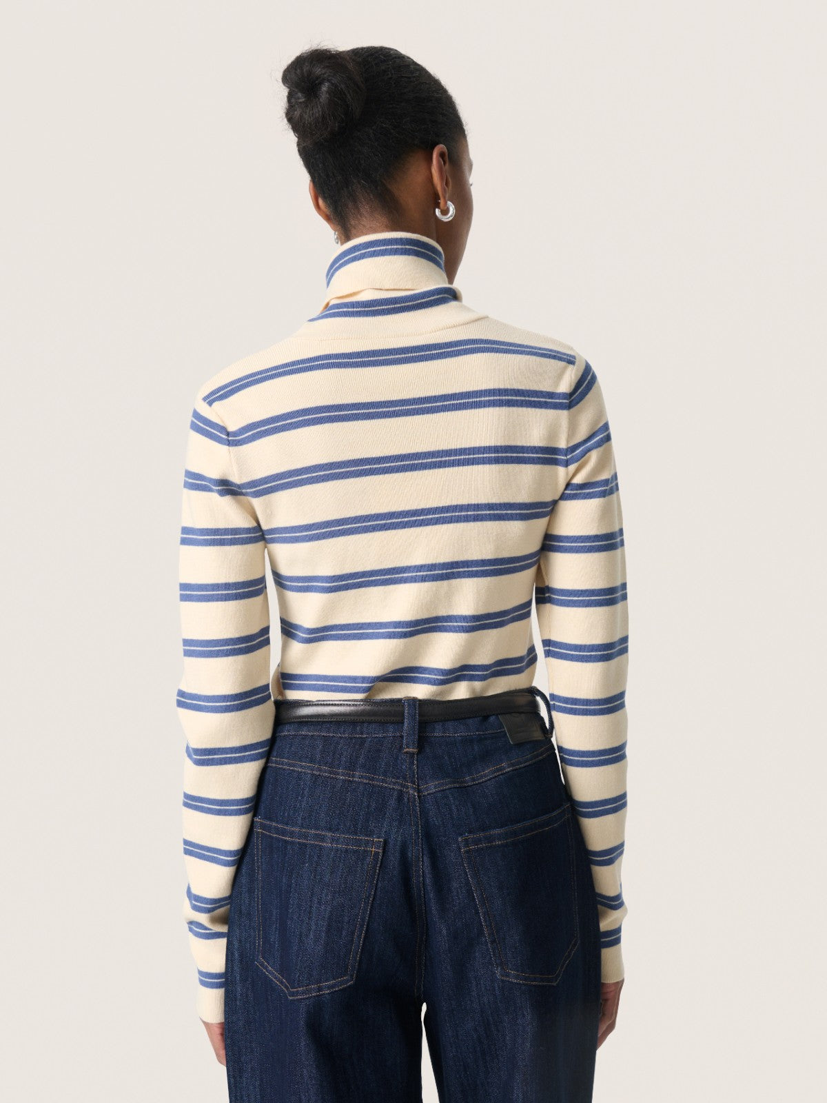 Spina Striped Rollneck