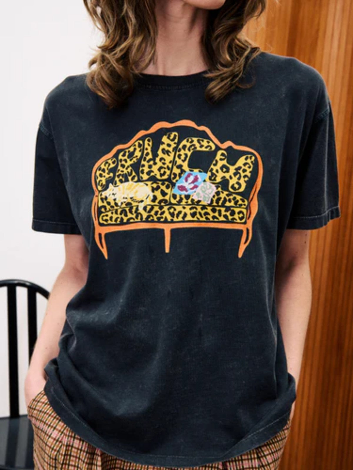Stevia Anthracite T-Shirt