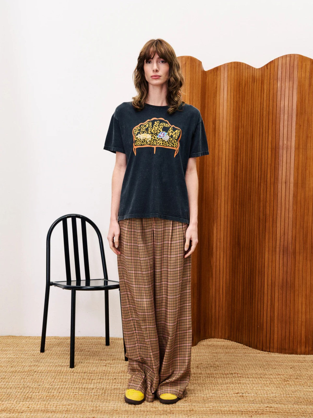 Stevia Anthracite T-Shirt