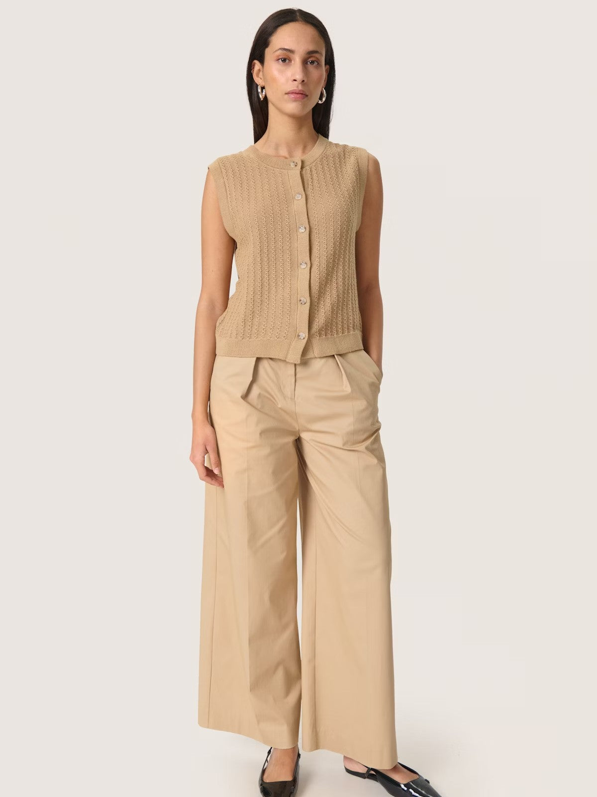 Susanna Beige Vest