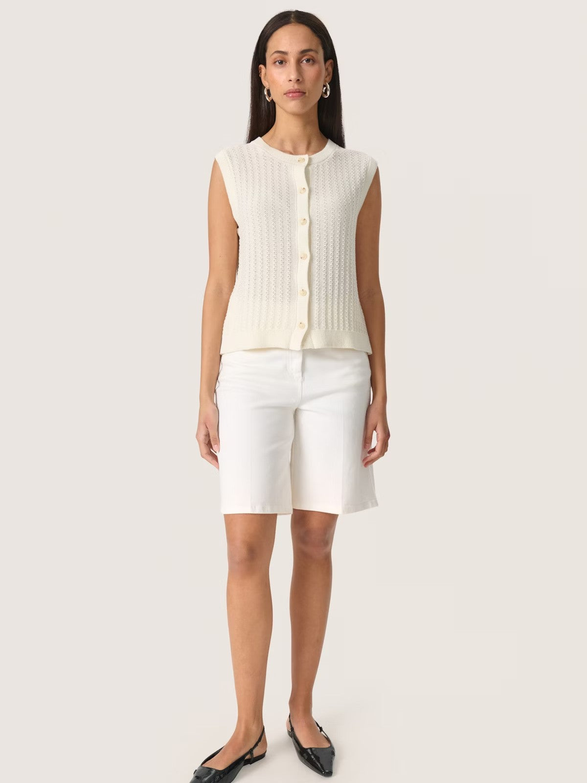 Susanna Cream Vest