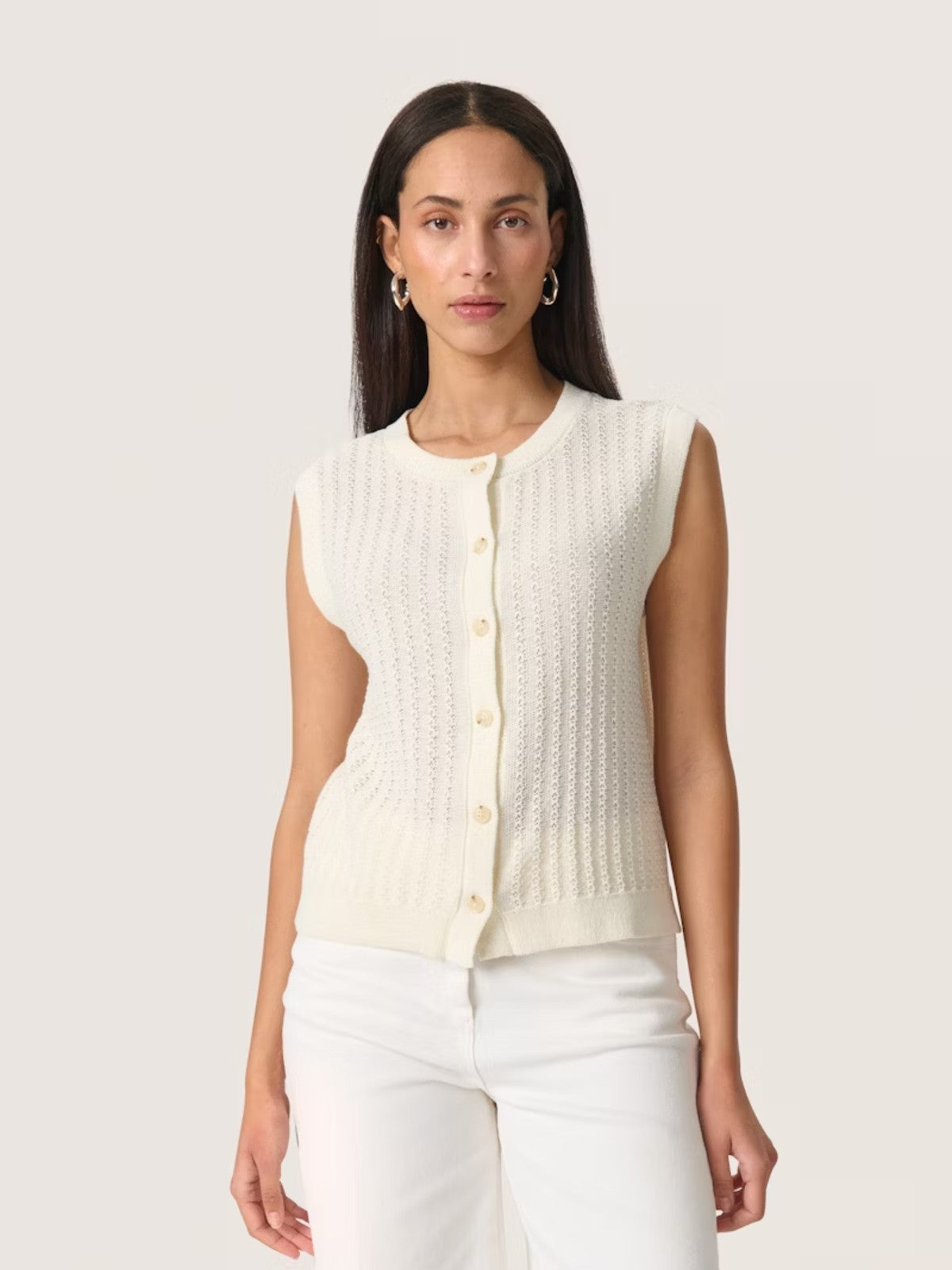 Susanna Cream Vest
