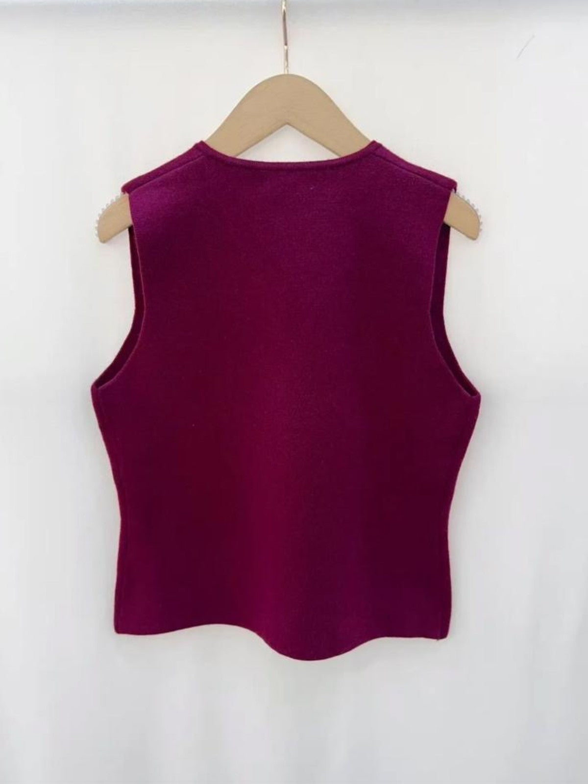 Susie Burgundy Waistcoat