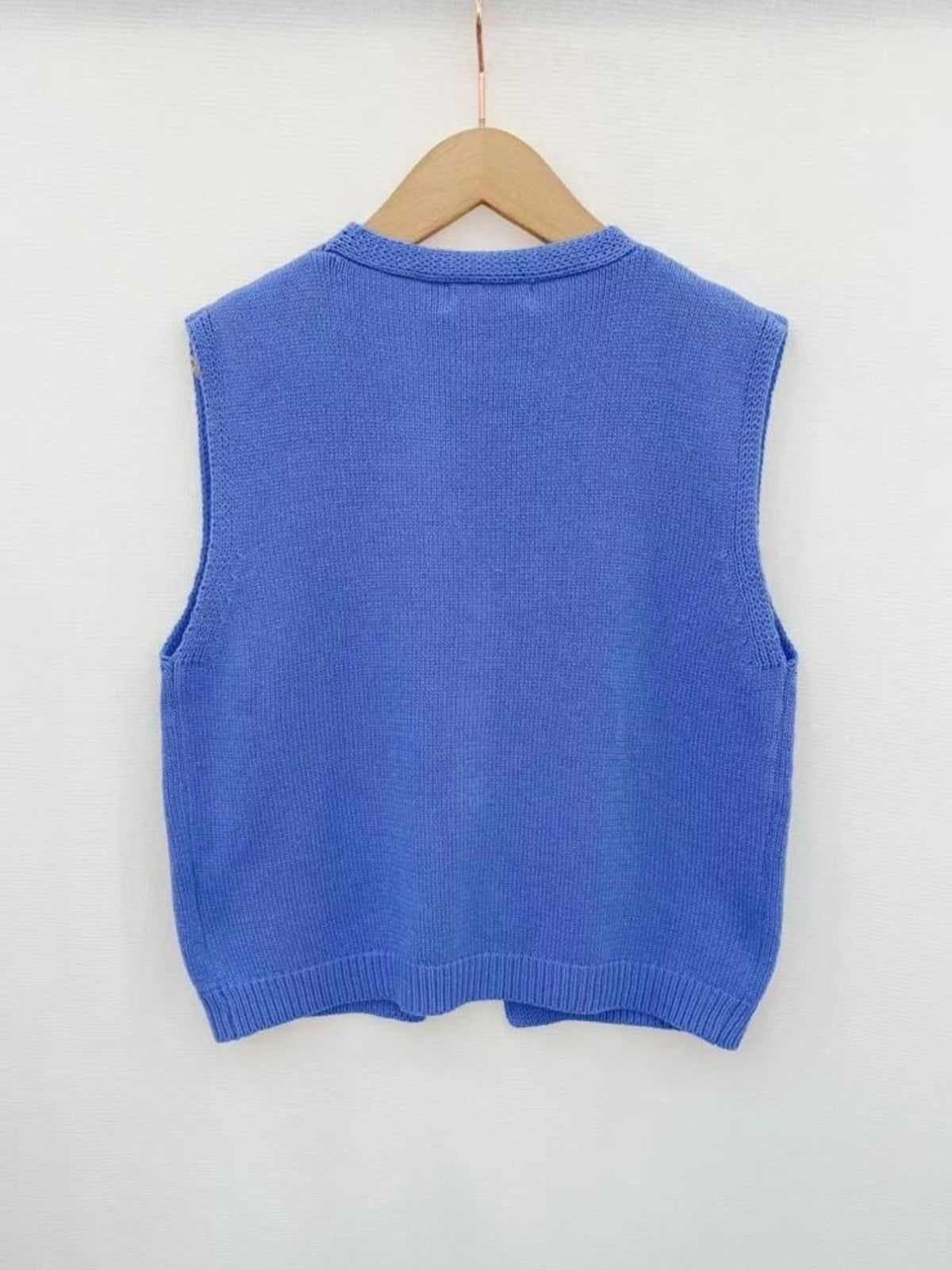 Tabbie Blue Waistcoat