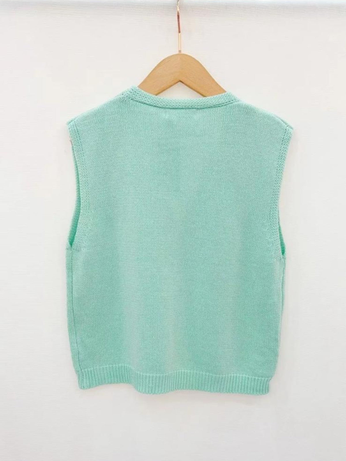 Tabbie Mint Waistcoat