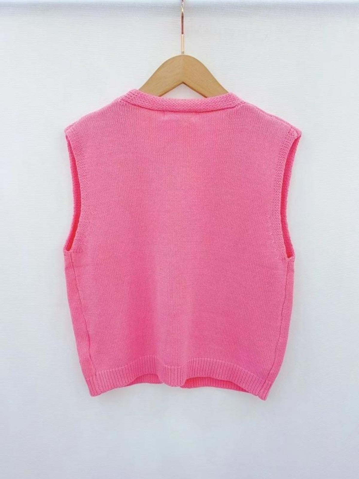 Tabbie Pink Waistcoat