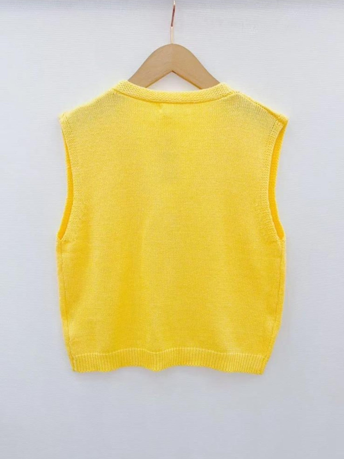 Tabbie Yellow Waistcoat