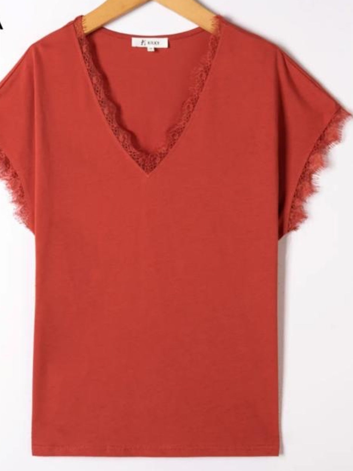 Sari Terracotta Tee