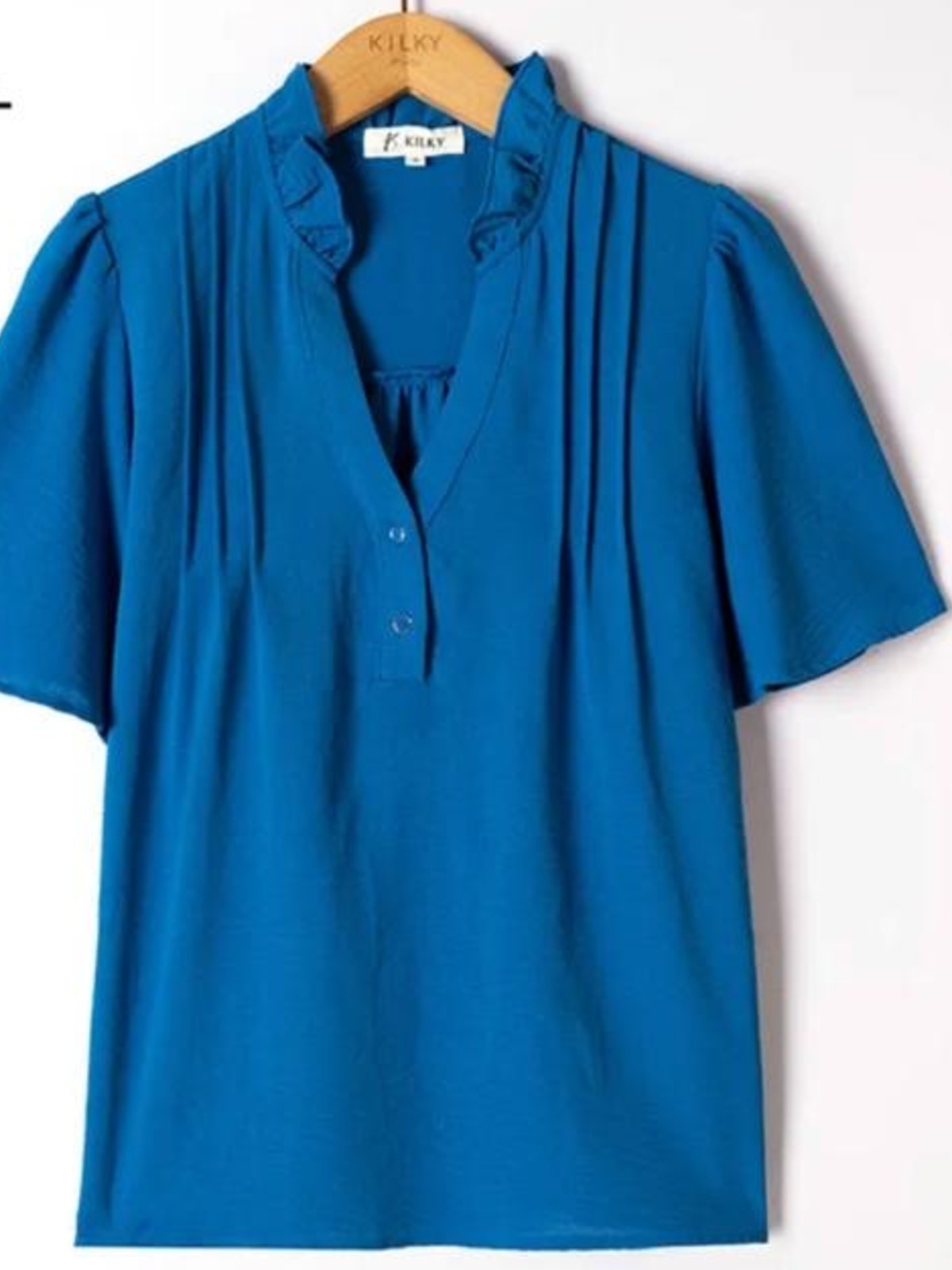 Tessa Blue Blouse