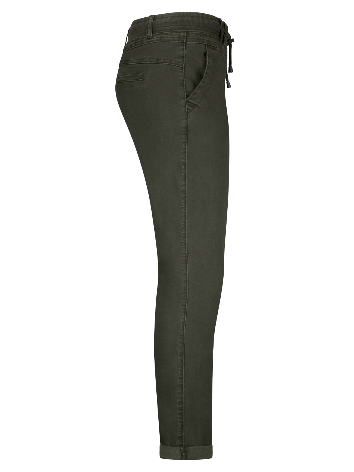 Tessy Green Slubtwill Pants