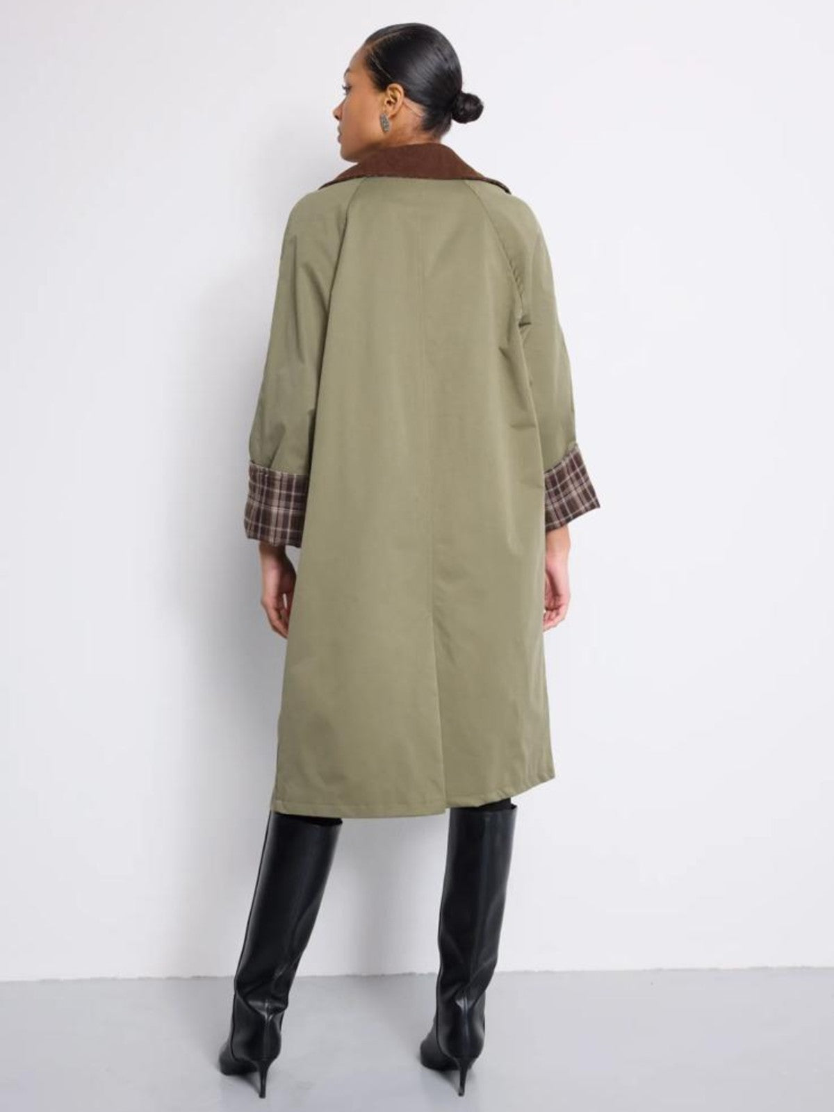 Nadia Khaki Coat